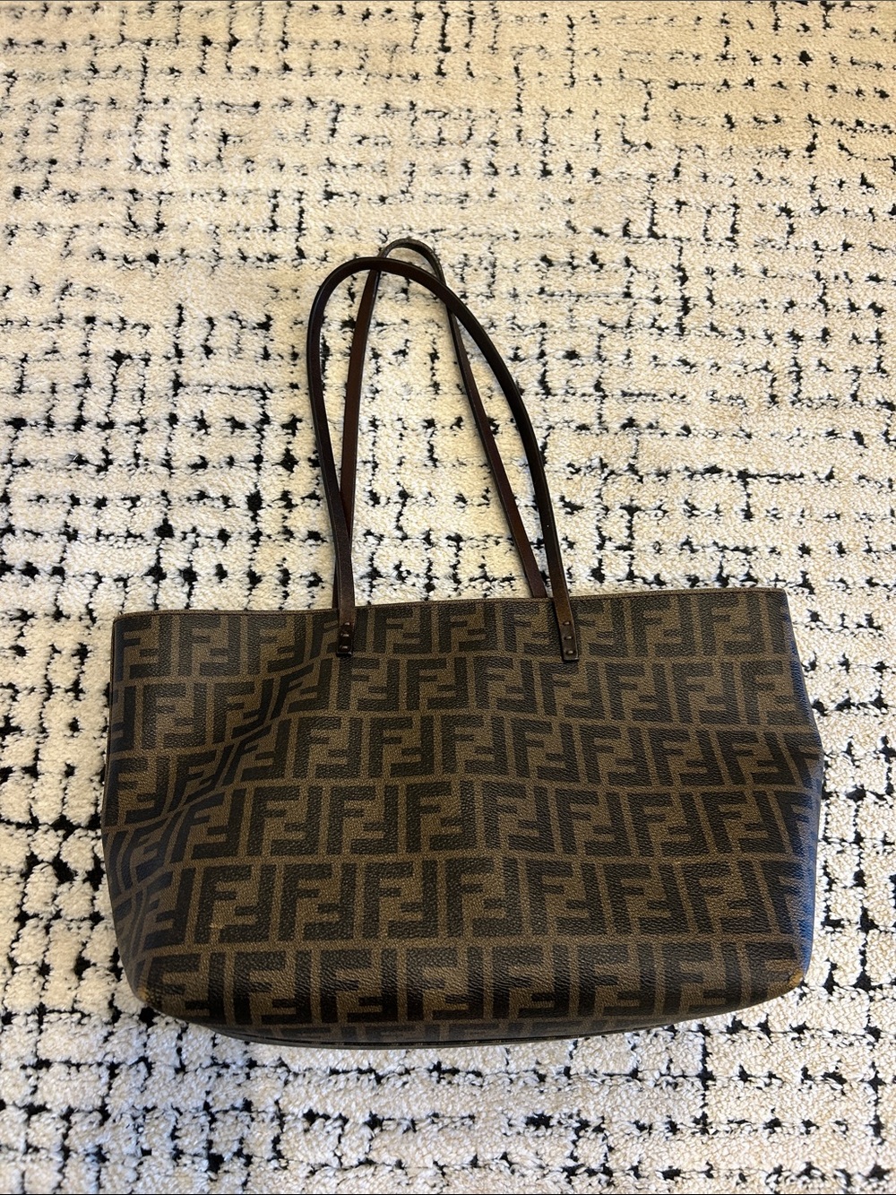 Fendi FF monogram tote bag